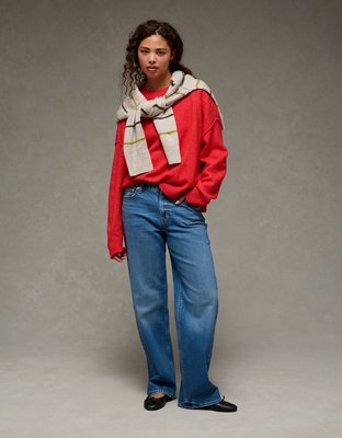 AE Whoa So Soft Classic Crew Neck Sweater