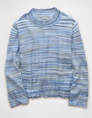 AE Oversized Faux Mohair Wide Cuff Sweater