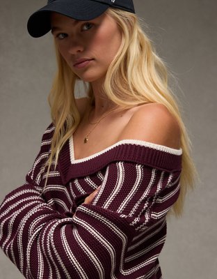AE Big Hug V-Neck Sweater