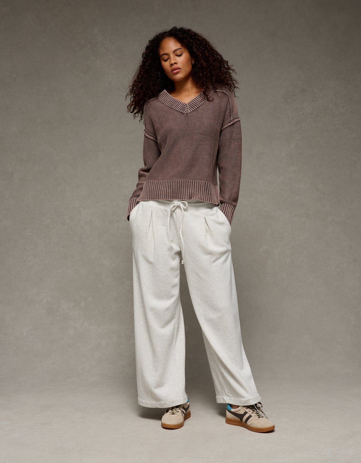 AE Long Weekend V-Neck Sweater - image 5