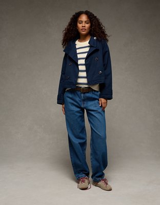 AE Striped Crew Neck Sweater