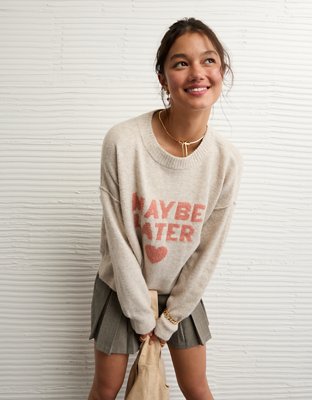 AE Whoa So Soft Valentine's Day Sweater