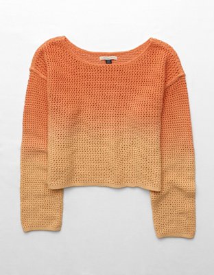 AE Sunchaser Cropped Boatneck Sweater