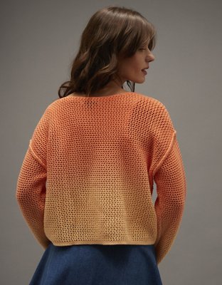 AE Sunchaser Cropped Boatneck Sweater