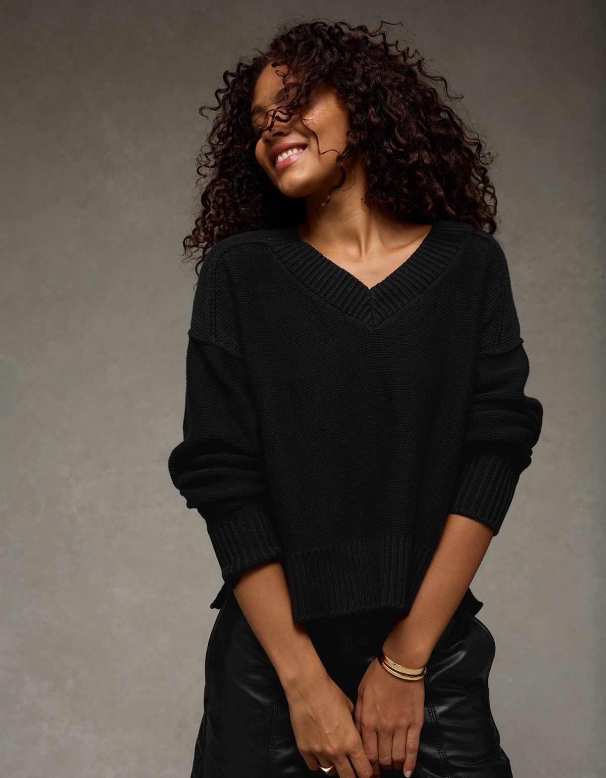 AE Long Weekend V-Neck Sweater - image 5