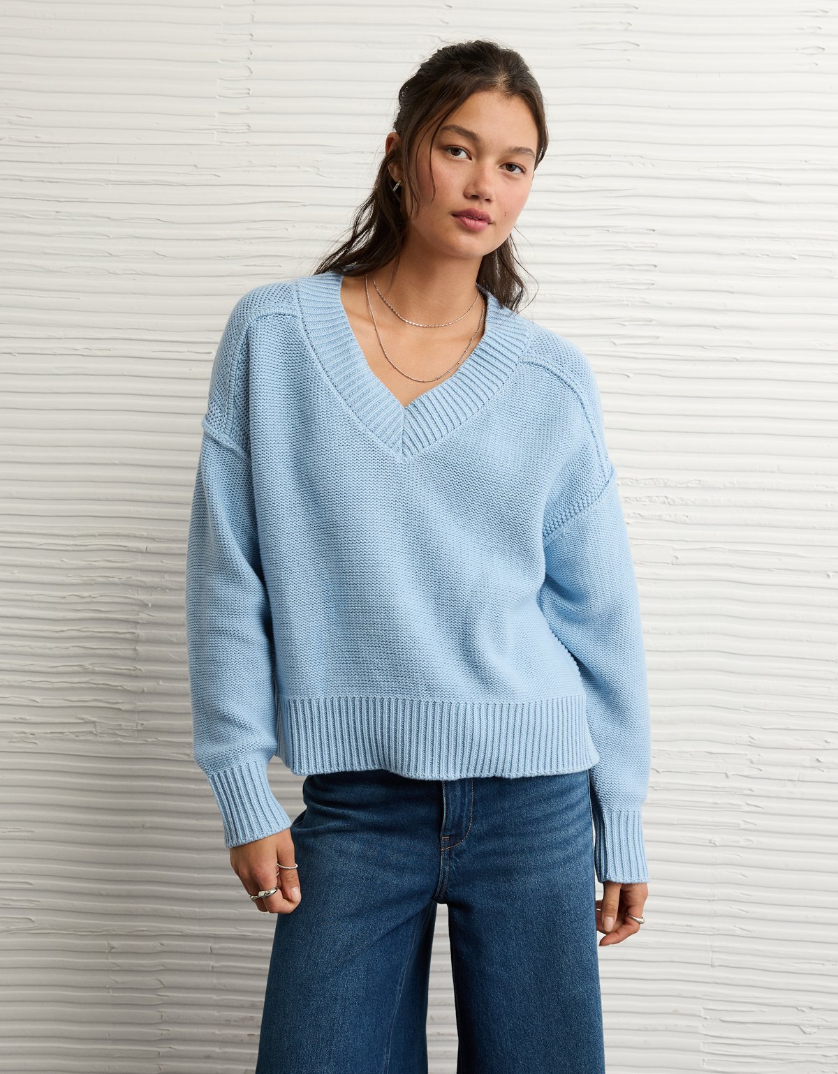 AE Long Weekend V-Neck Sweater - image 2