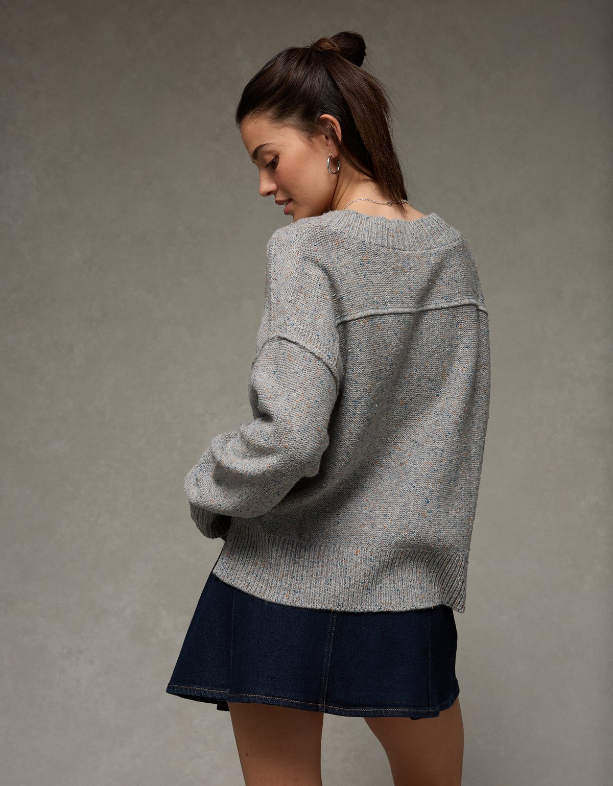 AE Long Weekend V-Neck Sweater - image 2