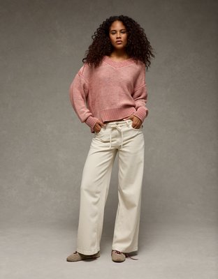 AE Long Weekend V-Neck Sweater | American Eagle