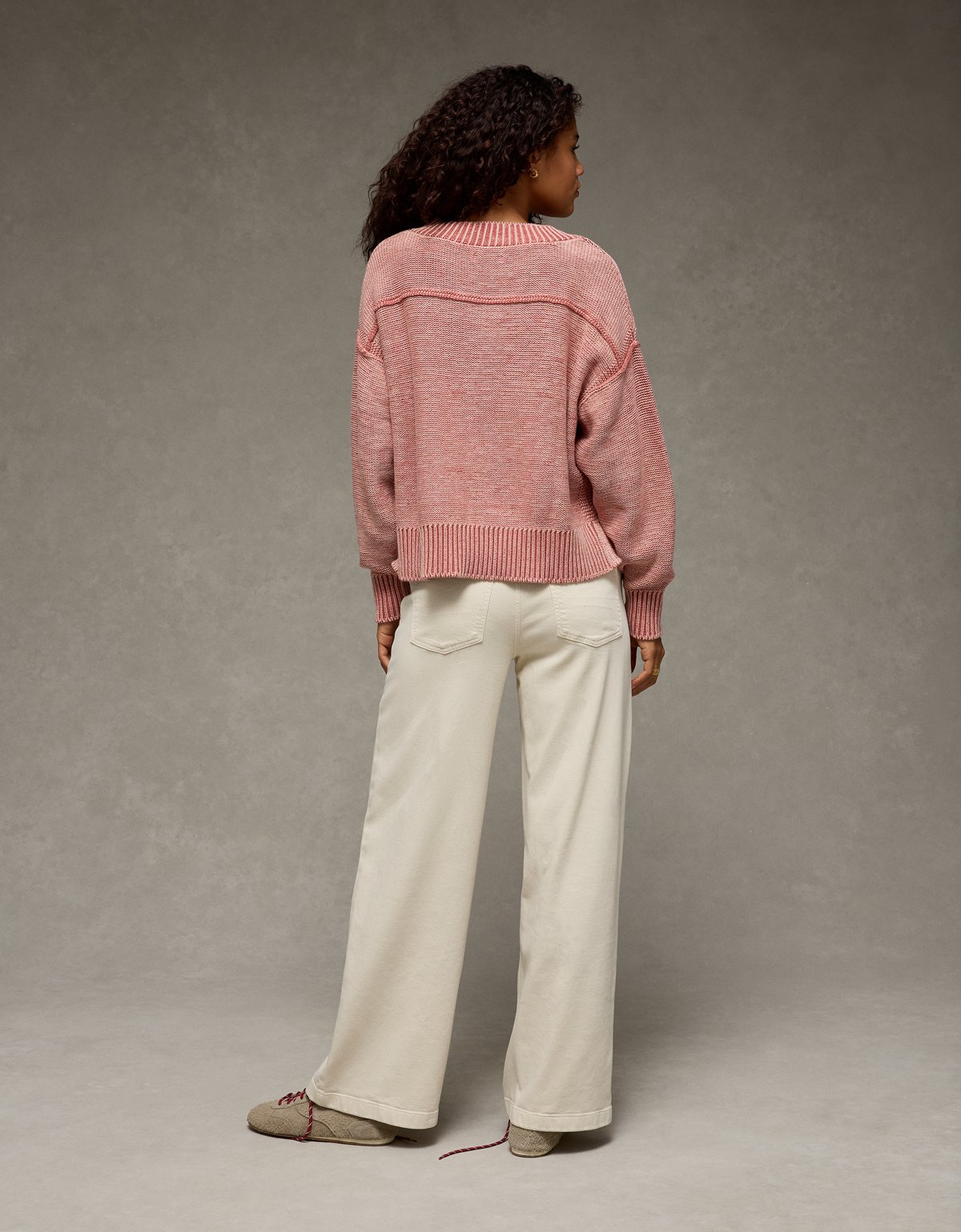 AE Long Weekend V-Neck Sweater - image 2
