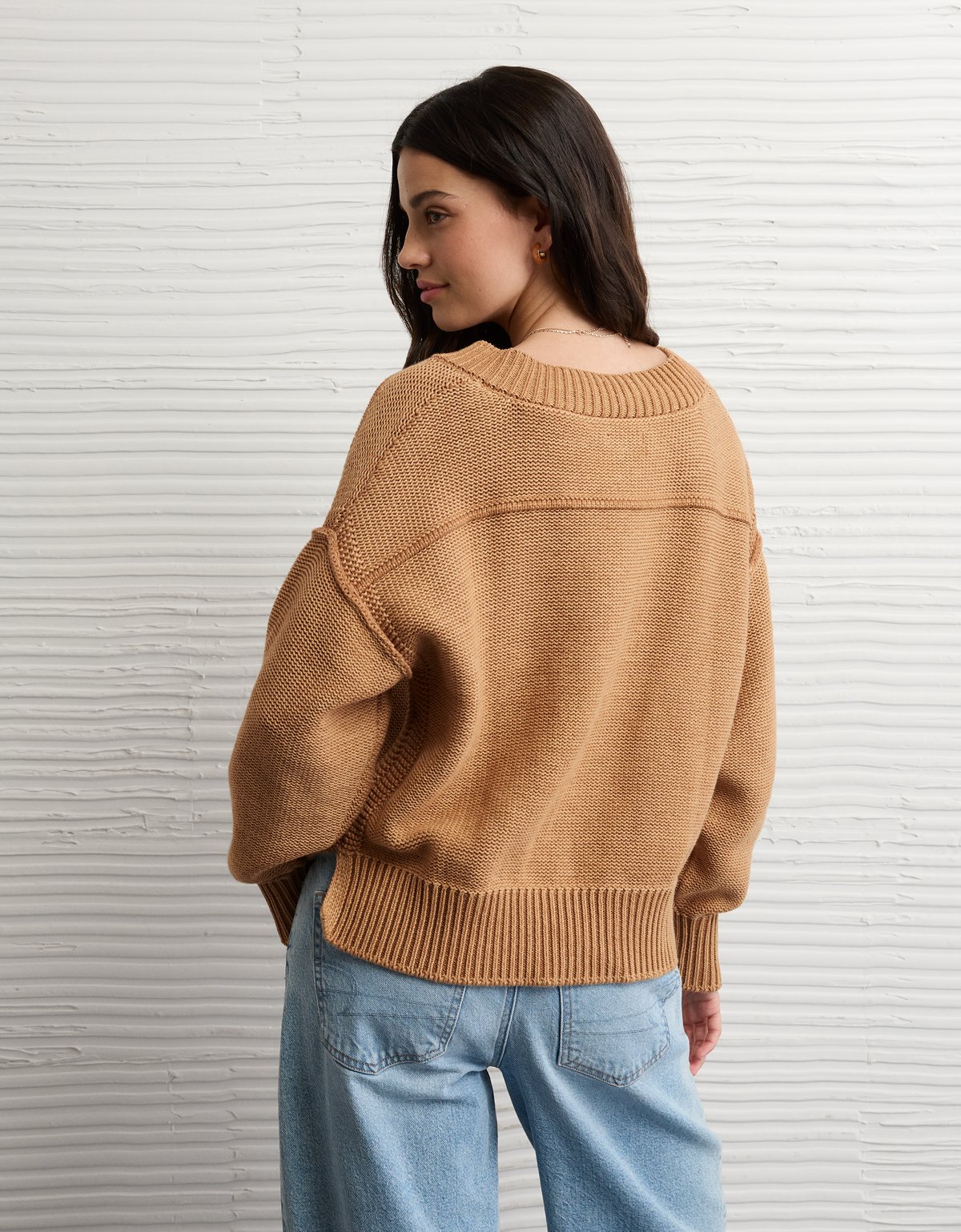 AE Long Weekend V-Neck Sweater - image 2