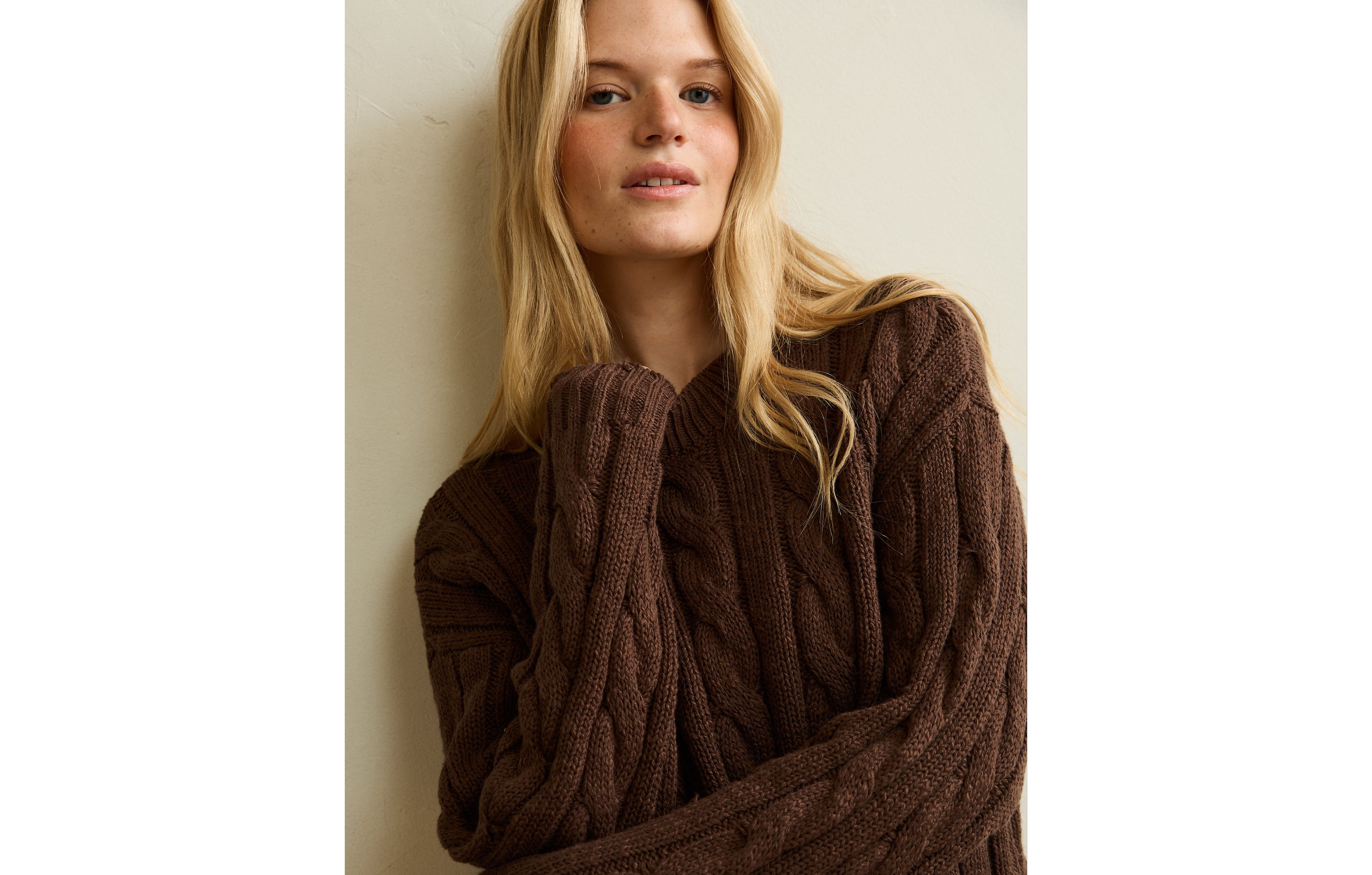 AE Cable Knit Sweater