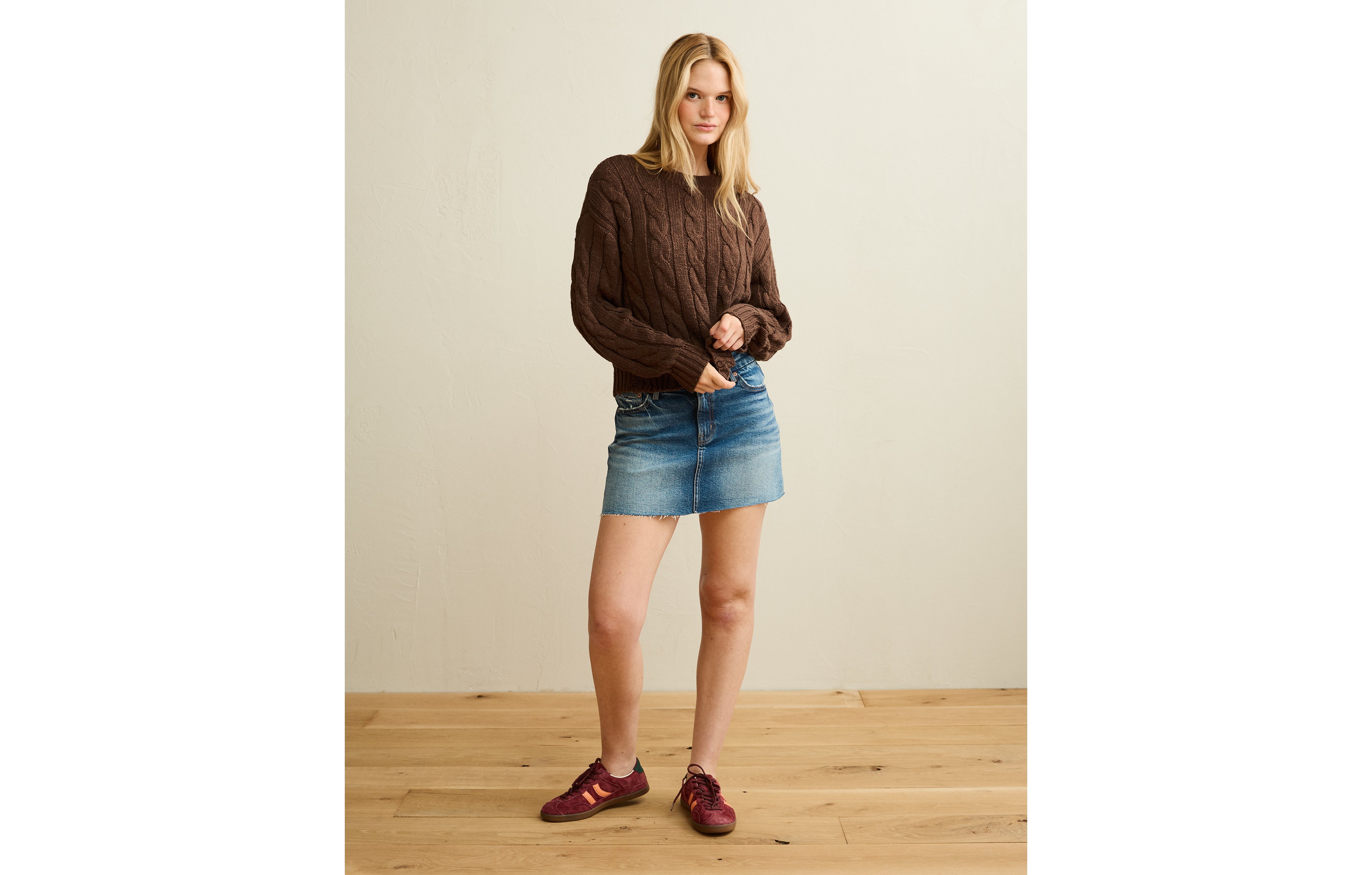AE Cable Knit Sweater