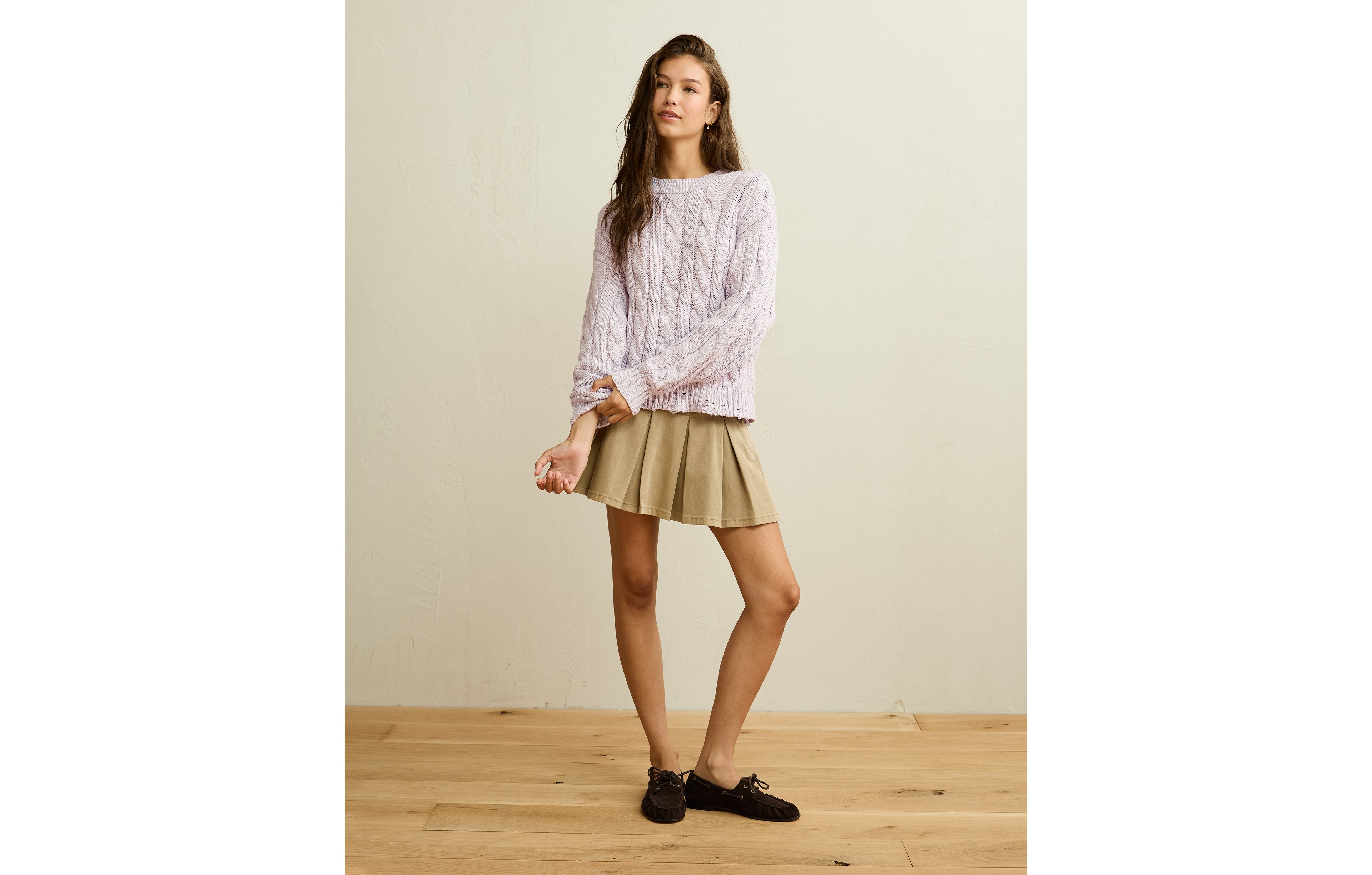 AE Cable Knit Sweater
