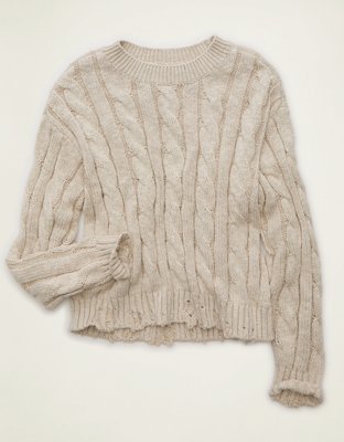 AE Cable Knit Sweater