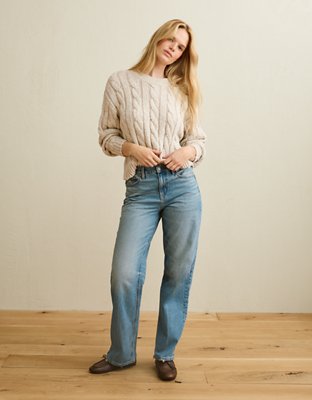 AE Cable Knit Sweater