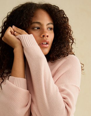 AE Oversized Crew Neck Sweater