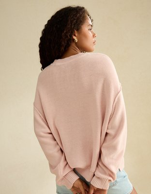AE Oversized Crew Neck Sweater