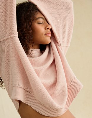 AE Oversized Crew Neck Sweater
