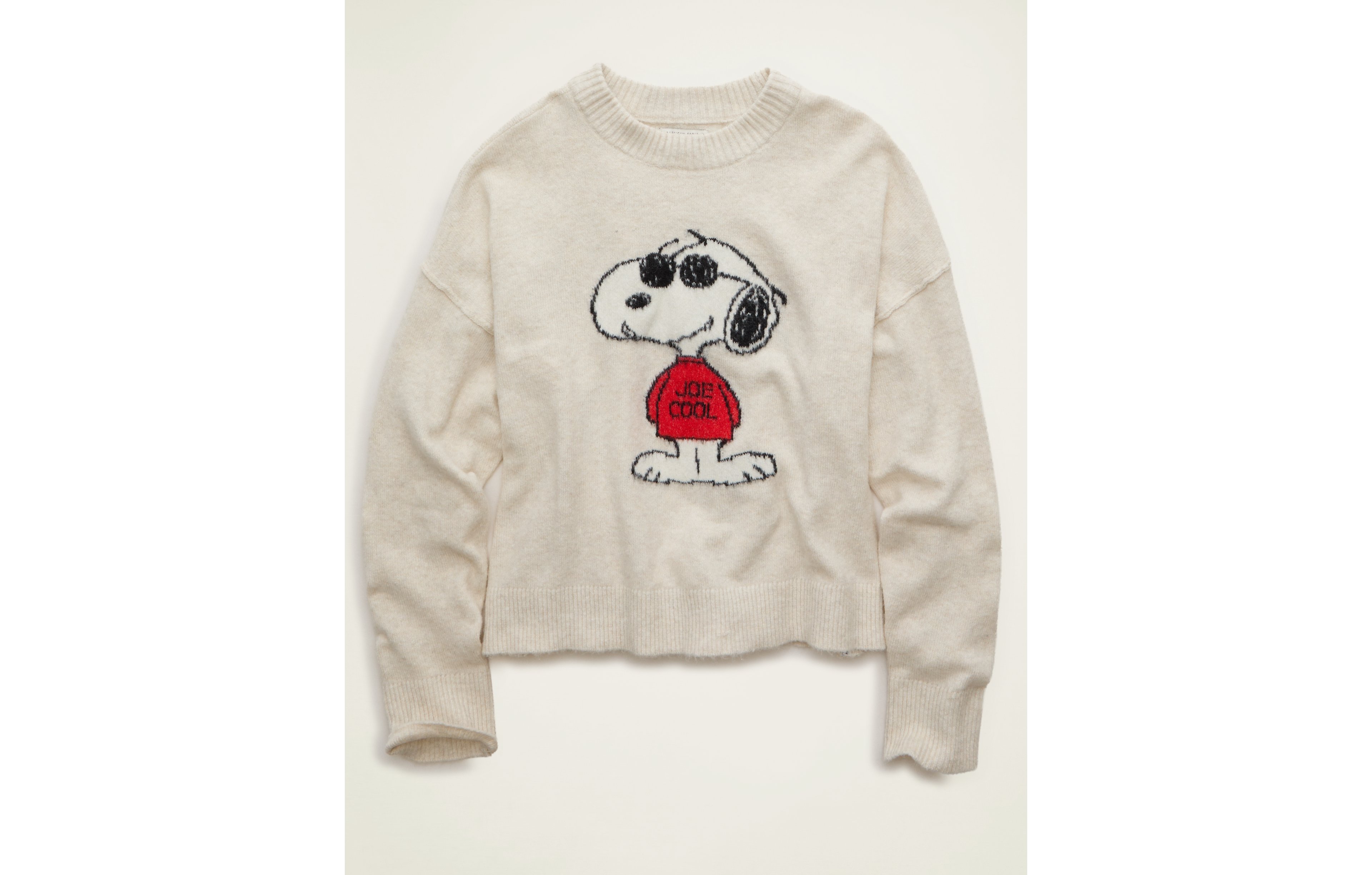 AE Whoa So Soft Snoopy Joe Cool Graphic Sweater