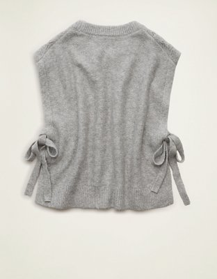 AE Whoa So Soft Cable Knit Vest