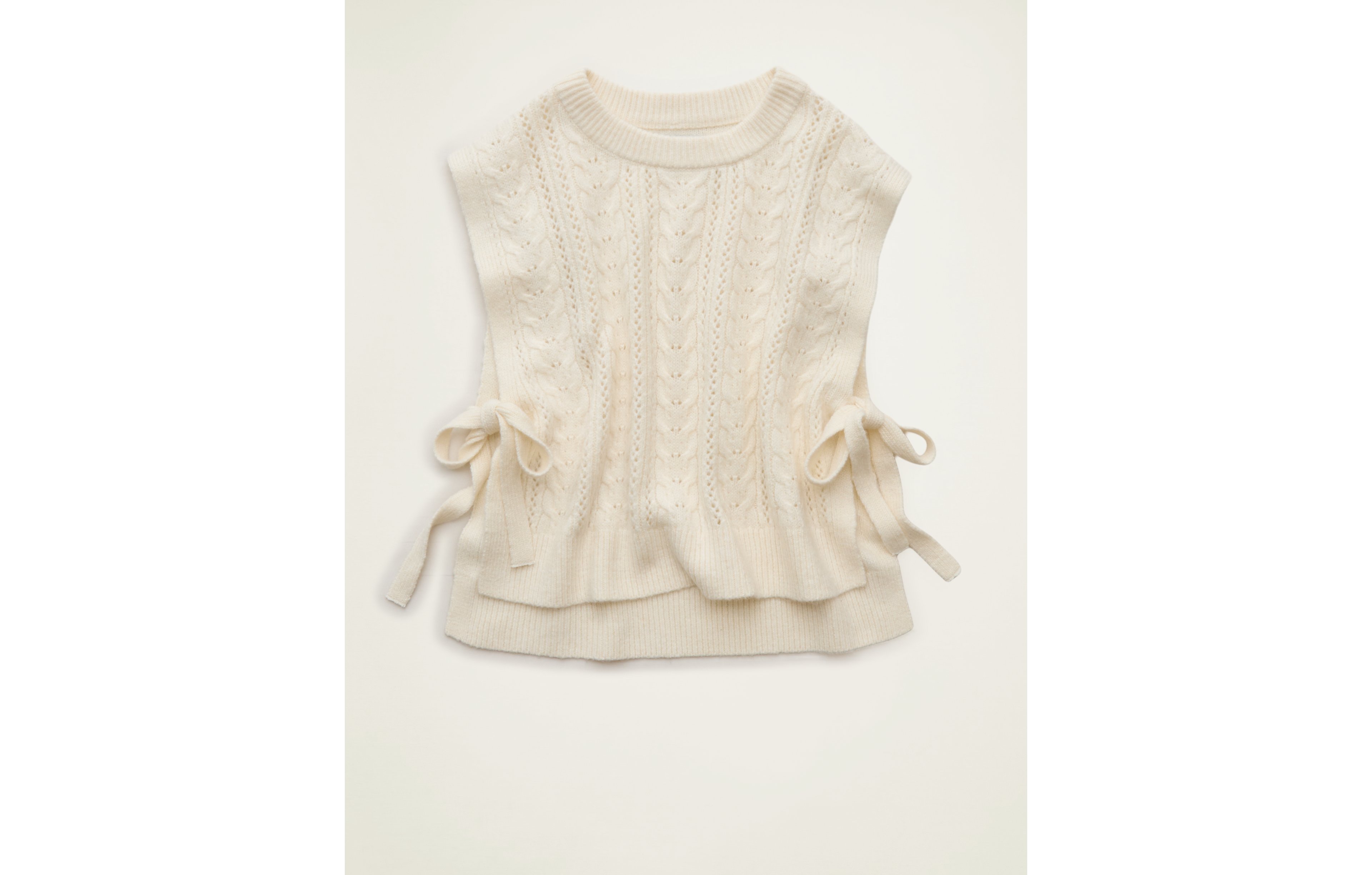 AE Whoa So Soft Cable Knit Vest
