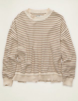 AE Oversized Crew Neck Sweater | American Eagle