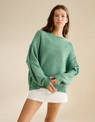 AE Oversized Crew Neck Sweater