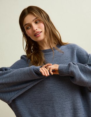 AE Oversized Crew Neck Sweater