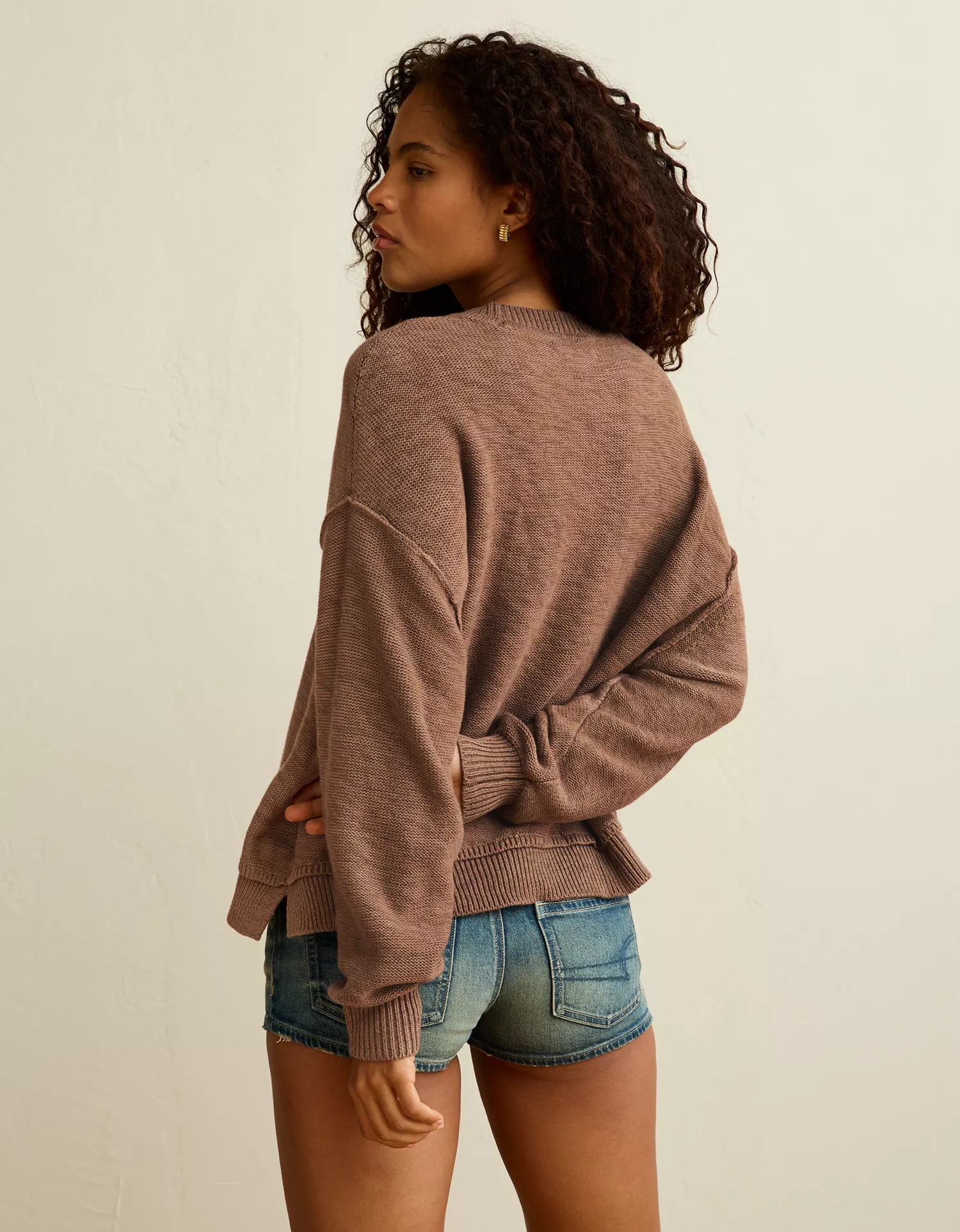 AE Oversized Crew Neck Sweater - thumbnail 8