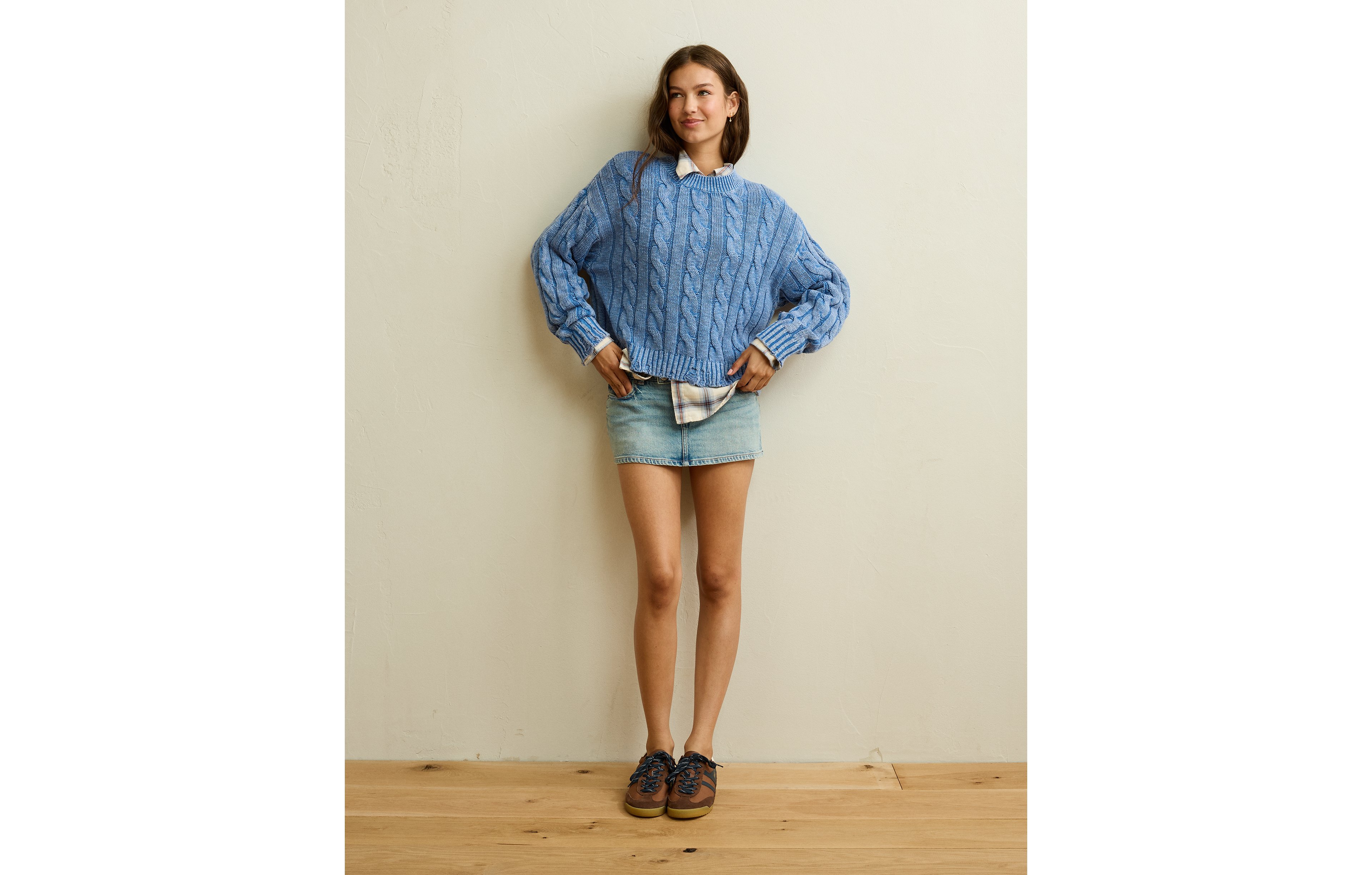 AE Cable Knit Sweater