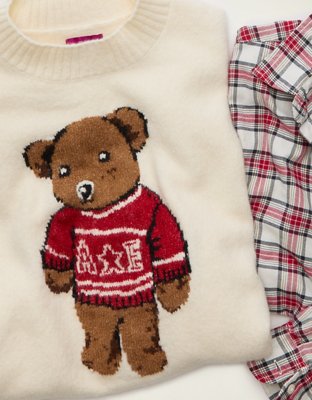 AE Whoa So Soft Snoopy Graphic Oversized Sweater