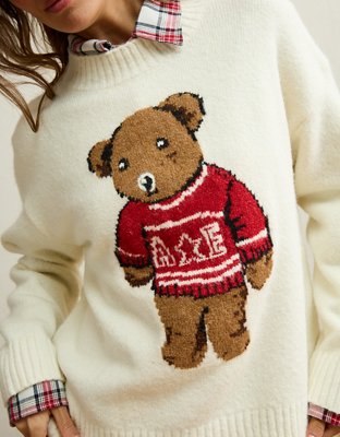 AE Whoa So Soft Snoopy Graphic Oversized Sweater