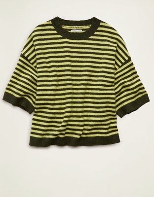 AE Whoa So Soft Short-Sleeve Sweater