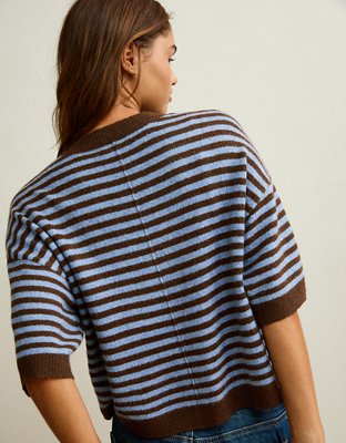AE Whoa So Soft Short-Sleeve Sweater