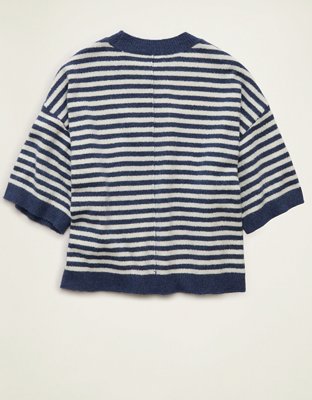 AE Whoa So Soft Short-Sleeve Sweater