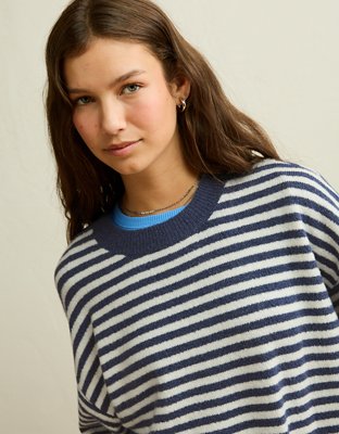 AE Whoa So Soft Short-Sleeve Sweater