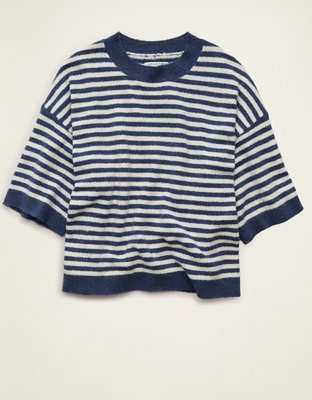 AE Whoa So Soft Short-Sleeve Sweater