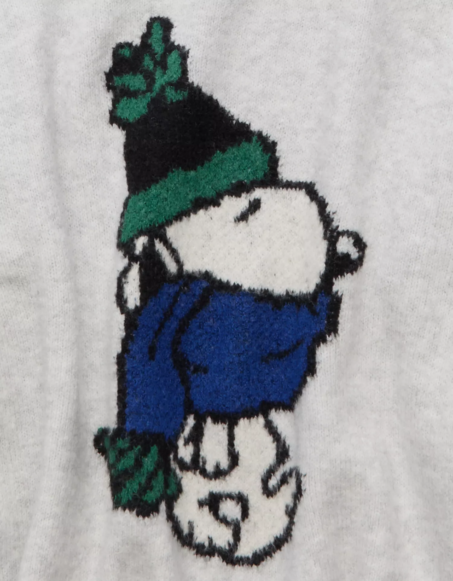 AE Whoa So Soft Snoopy Graphic Oversized Sweater - thumbnail 5