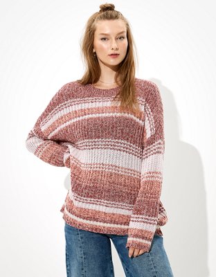 striped crew sweater