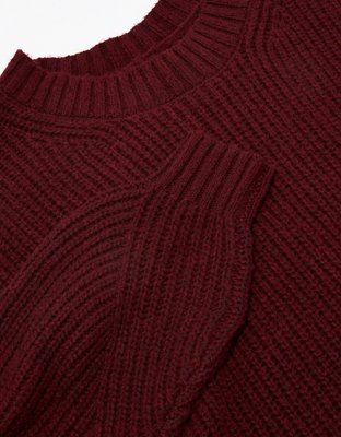 Женские свитеры American Eagle AE Oversized Dreamspun Crew Neck Sweater — фото 4