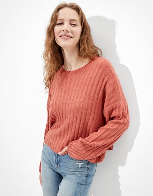 american eagle cropped cardigan