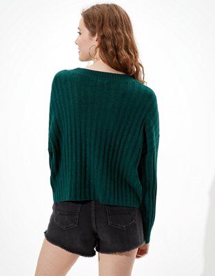 Женские свитеры American Eagle AE Dreamspun Cropped Sweater — фото 2