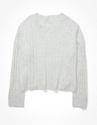 AE Cropped Dreamspun Crew Neck Sweater
