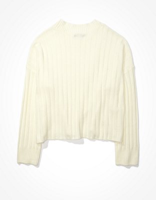 Женские свитеры American Eagle AE Cropped Dreamspun Crew Neck Sweater — фото 4