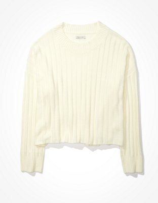 Женские свитеры American Eagle AE Cropped Dreamspun Crew Neck Sweater — фото 3