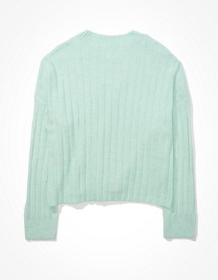 AE Cropped Dreamspun Crew Neck Sweater