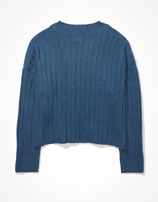 AE Cropped Dreamspun Crew Neck Sweater