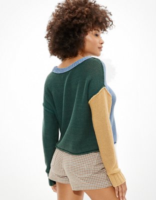 Женские свитеры American Eagle AE Easy Crew Neck Sweater — фото 2