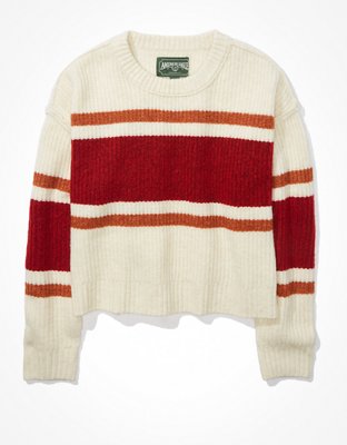 Женские свитеры American Eagle AE Striped Snowdrift Sweater — фото 3