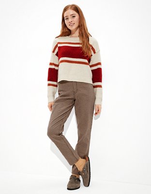 Женские свитеры American Eagle AE Striped Snowdrift Sweater — фото 5